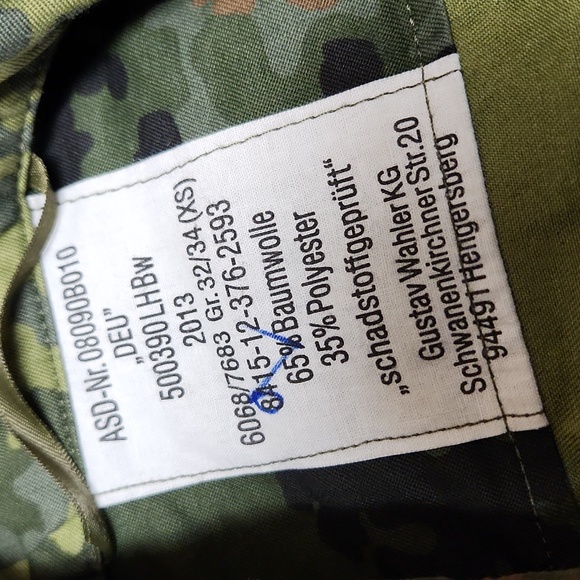 Camouflage Military Jacket - Picture 3 of 7